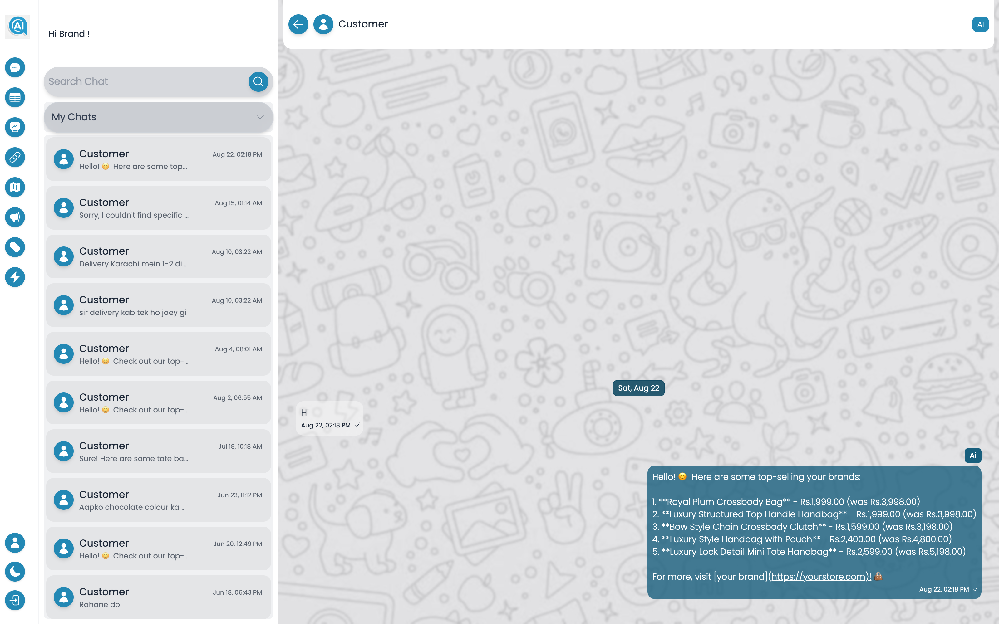 AIEngage unified inbox